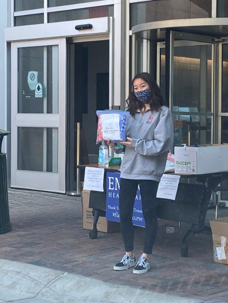 PHOTOS: Lilburn high school students use Internet to reach communities in need of face masks